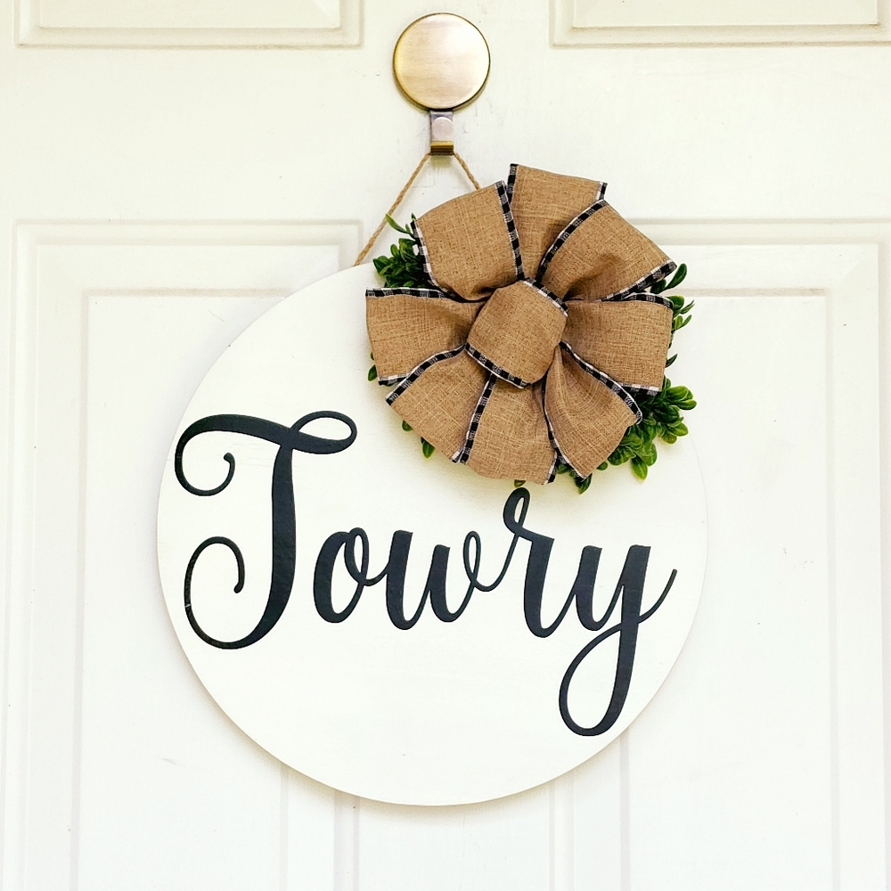 Custom Wood Sign